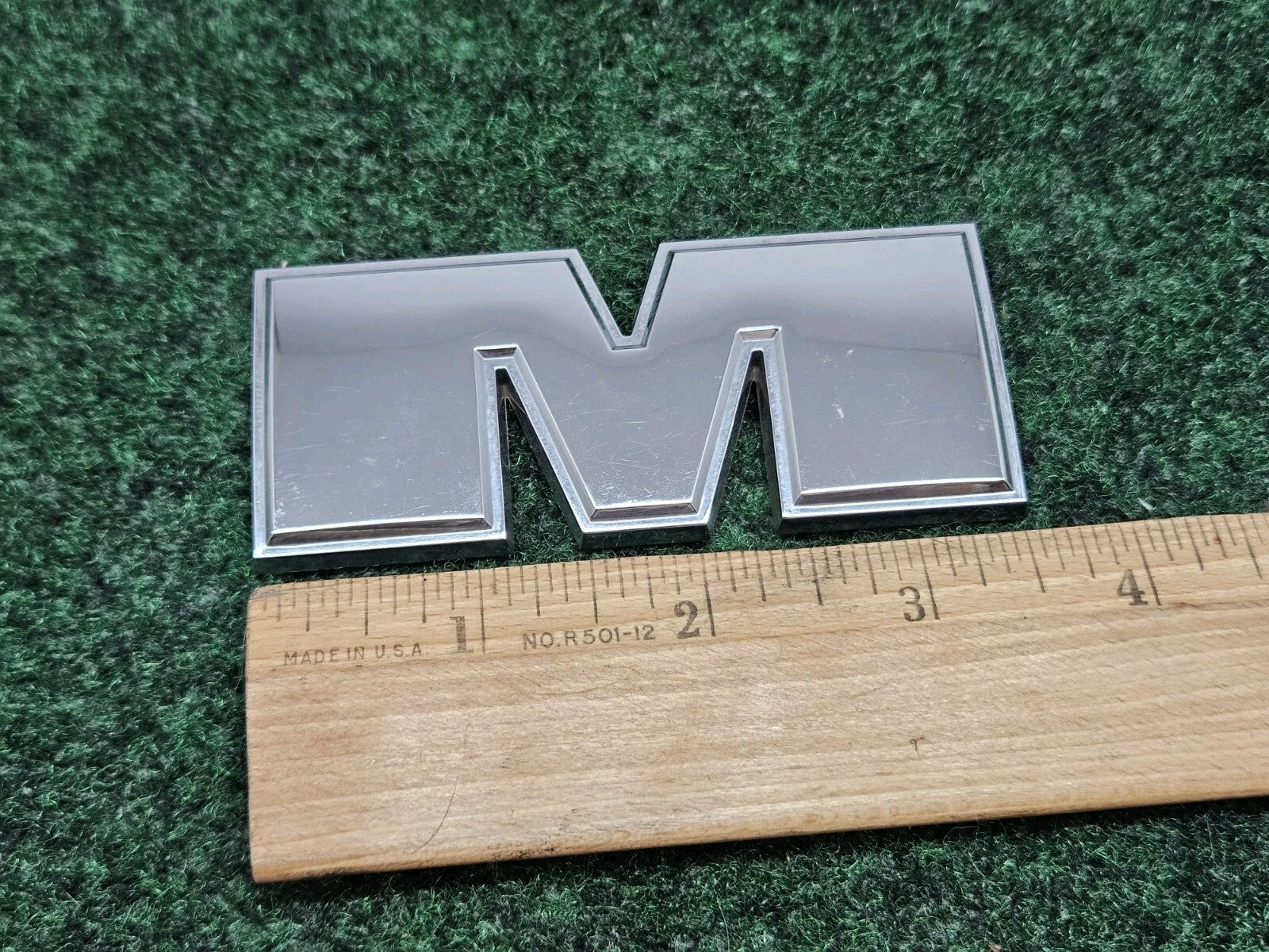 Dodge OEM 2009-2018 Ram "M" Door Letter Emblem Badge Logo Nameplate 3D 2S6