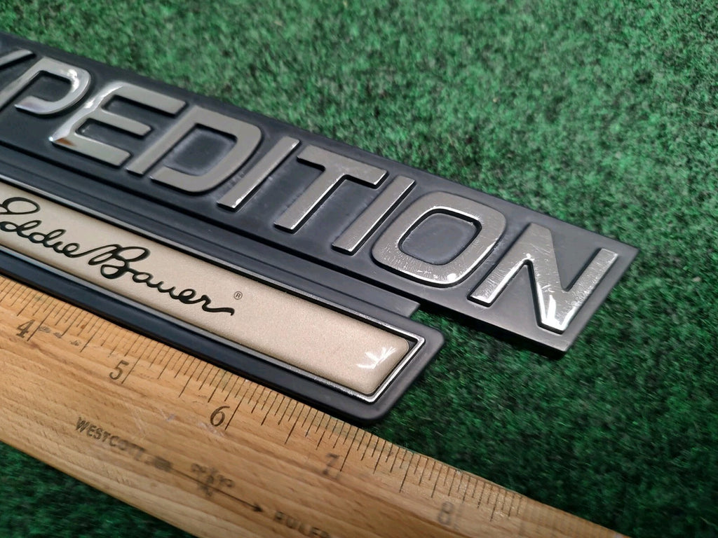Ford 1997-2002 Expedition Eddie Bauer Emblem Badge Logo Nameplate Name Plate 1S6