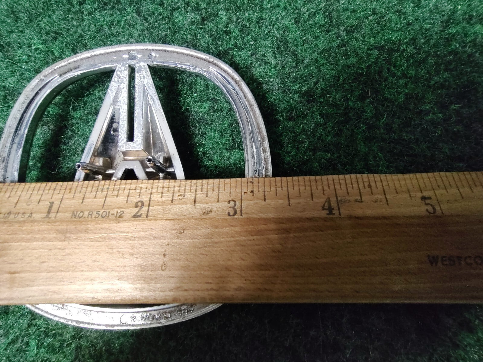 2004 - 2008 Acura TL Rear Chrome Emblem Logo Badge OEM 75700-S3VA-A010-MI 7S2