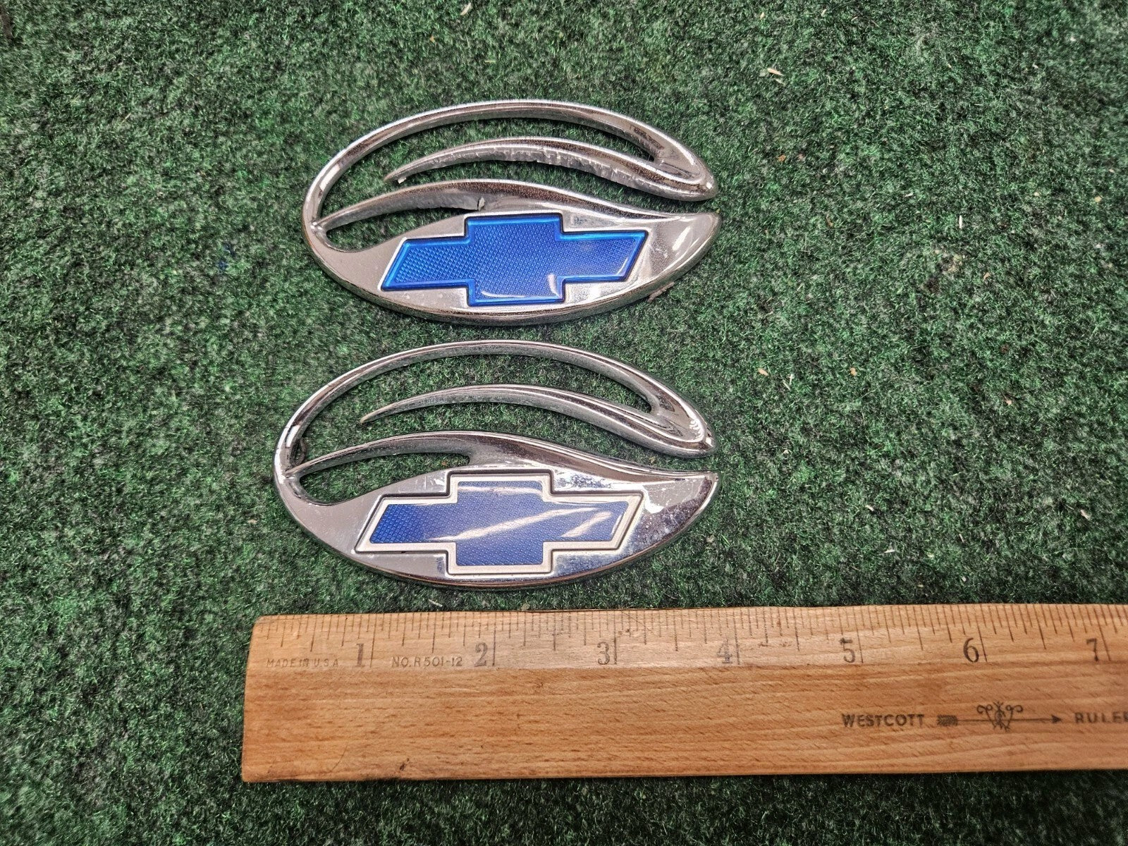 (2) 1997-2003 CHEVROLET MALIBU REAR LID EMBLEM LOGO BADGE SIGN 5M3