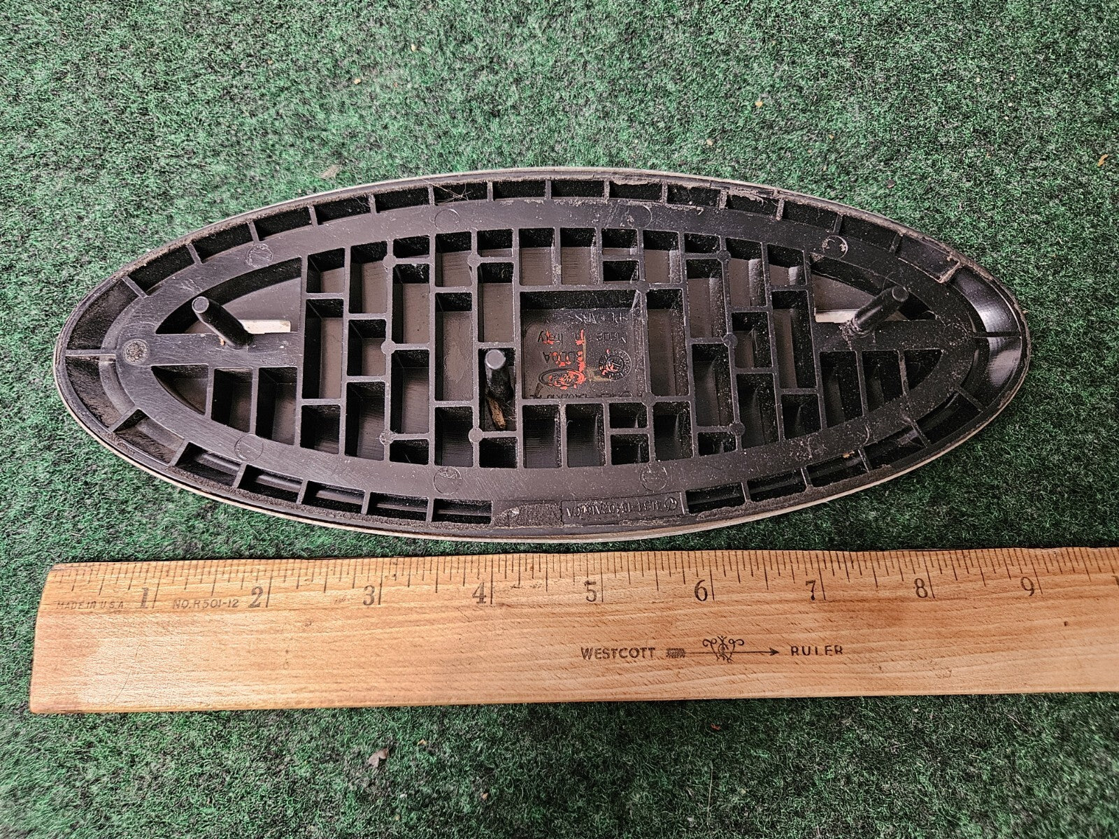 Ford Front Grille Emblem OEM 4L34-15402A16-AB 4L34-15402A16-BA Oval Badge 9" 3M4