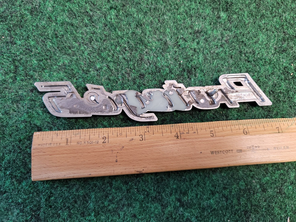 2002-2003 Mazda Protege5 Rear Trunk Emblem Badge Nameplate Chrome OEM 7L1