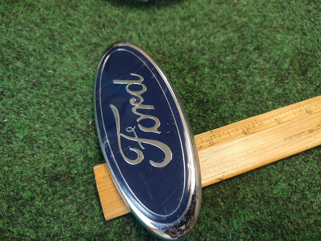 Ford OEM Blue Chrome Oval 5.75" Emblem Badge Logo Nameplate F85B-15402A16-AA 2S8