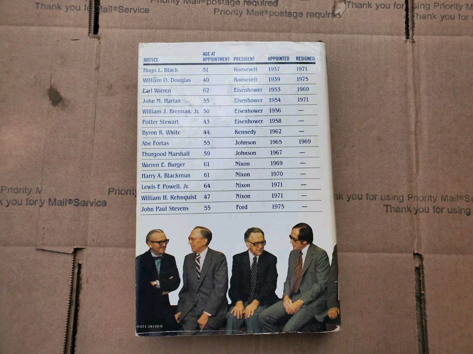 1st Edition The Brethren: Inside the Supreme Court Hardcover By Bob Woodward B7