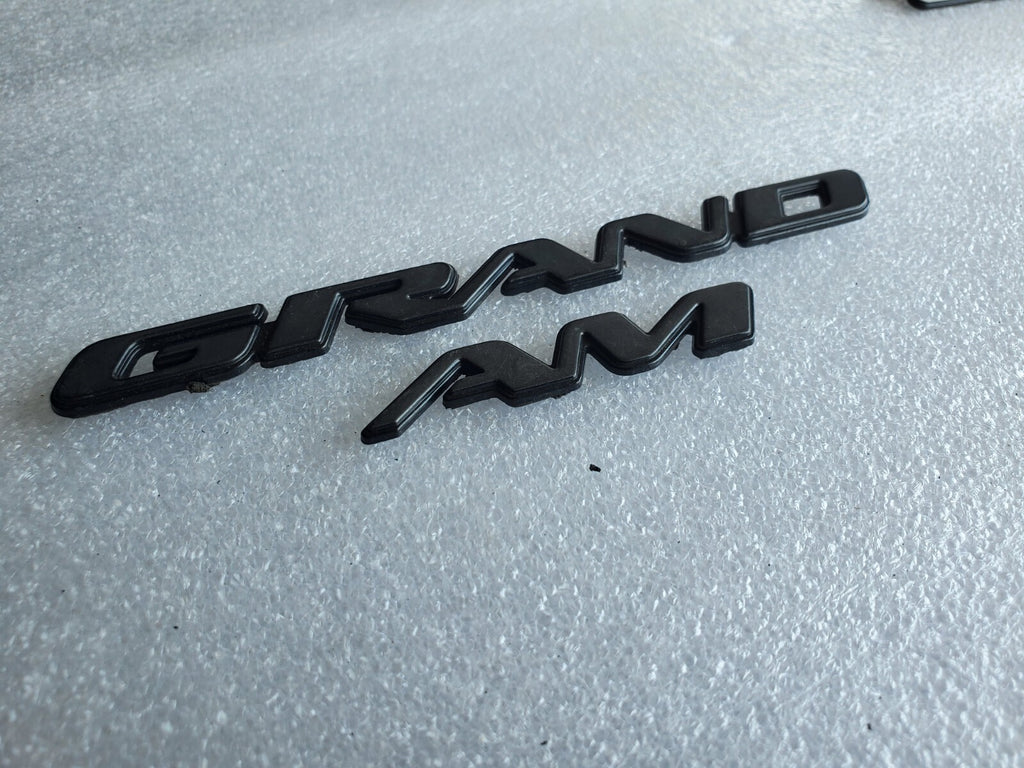 1997 2003 Pontiac Grand AM Door Name Plate Gray NAMEPLATE OEM VNTG