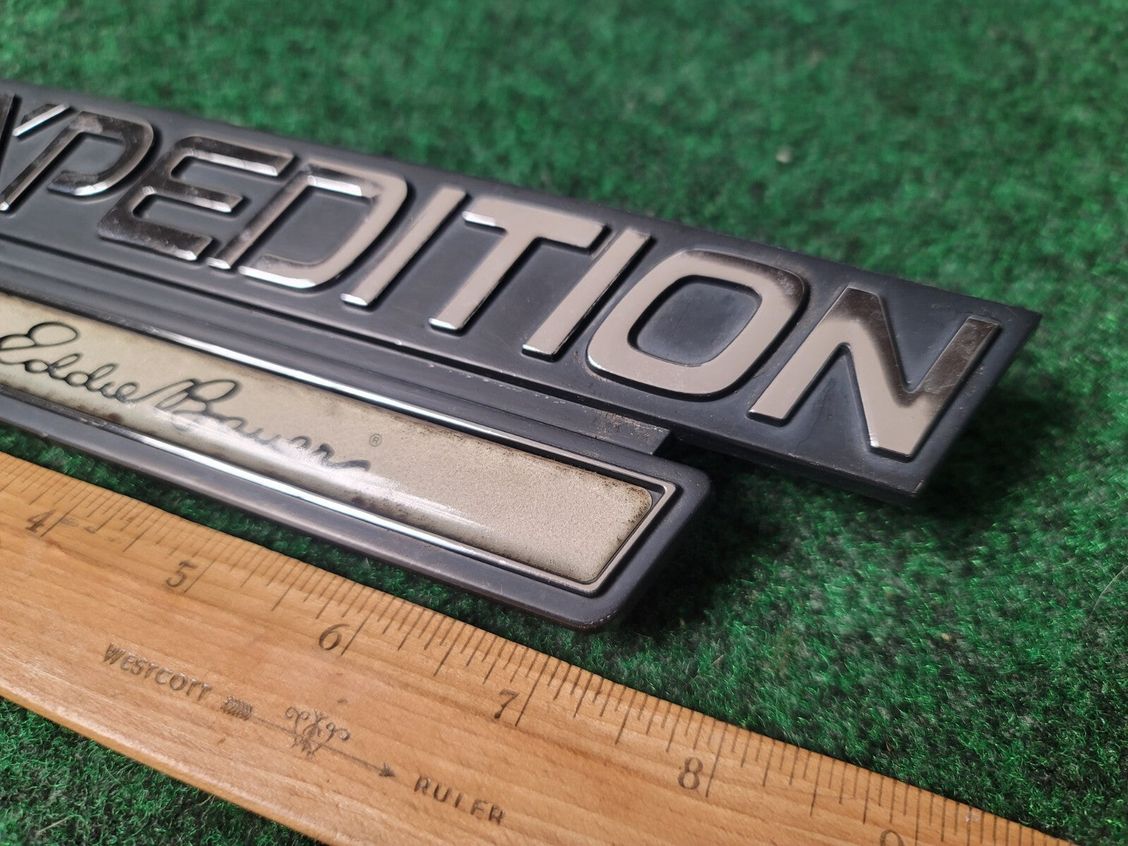 Ford 1997-2002 Expedition Eddie Bauer Emblem Badge Logo Nameplate Name Plate 5S2