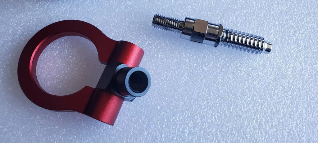 Racing Aluminum Tow Hook Fits BMW 1 3 5  E39 E70 E71 E81 E82 E88 E90 E91 E92 E93