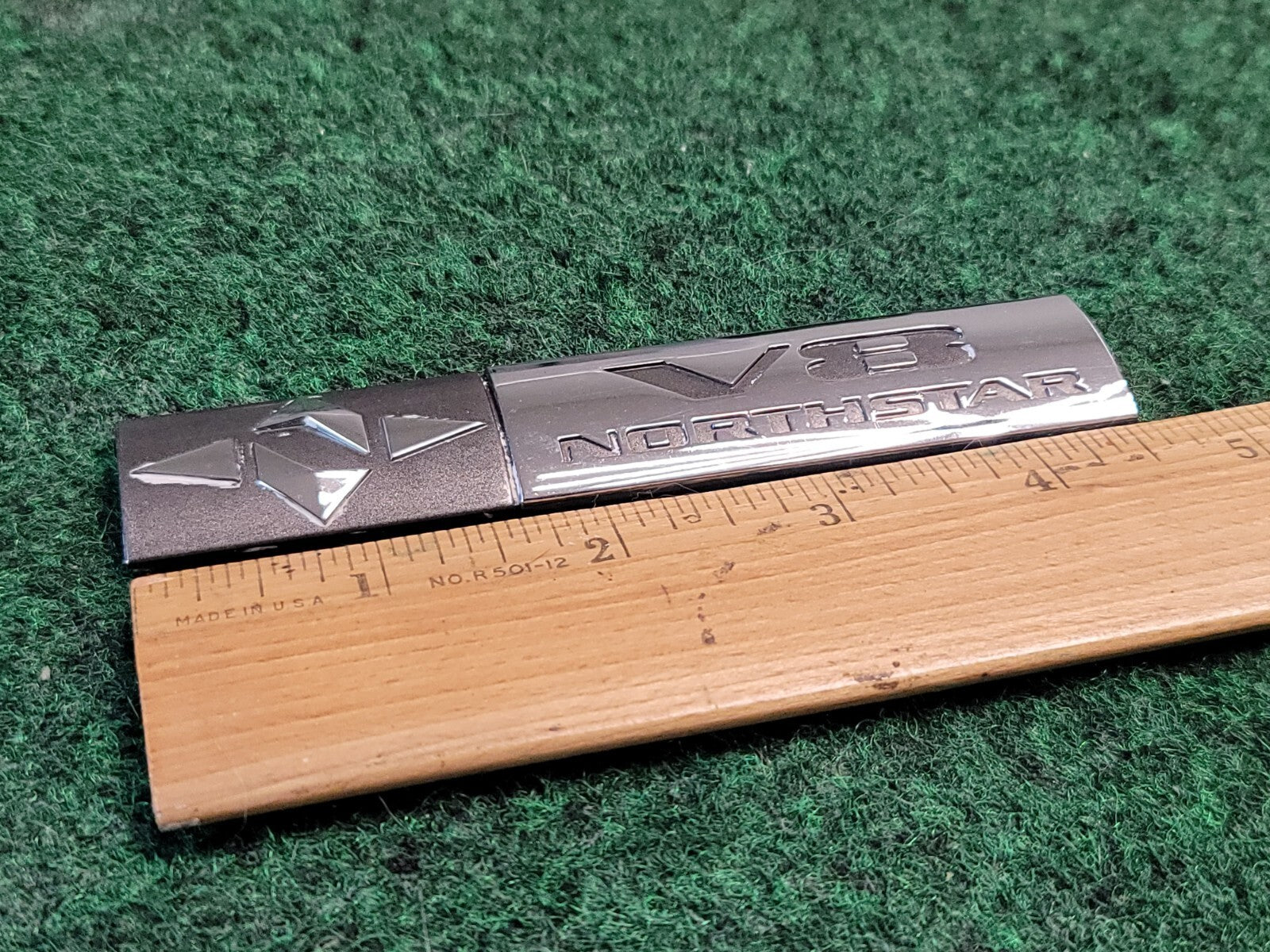 2000-2009 CADILLAC DEVILLE SRX V8 NORTHSTAR EMBLEM LOGO BADGE OEM 7L1