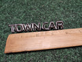 Lincoln OEM Town Car Chrome Plastic  Emblem Badge Logo Nameplate Name Plate 5M3