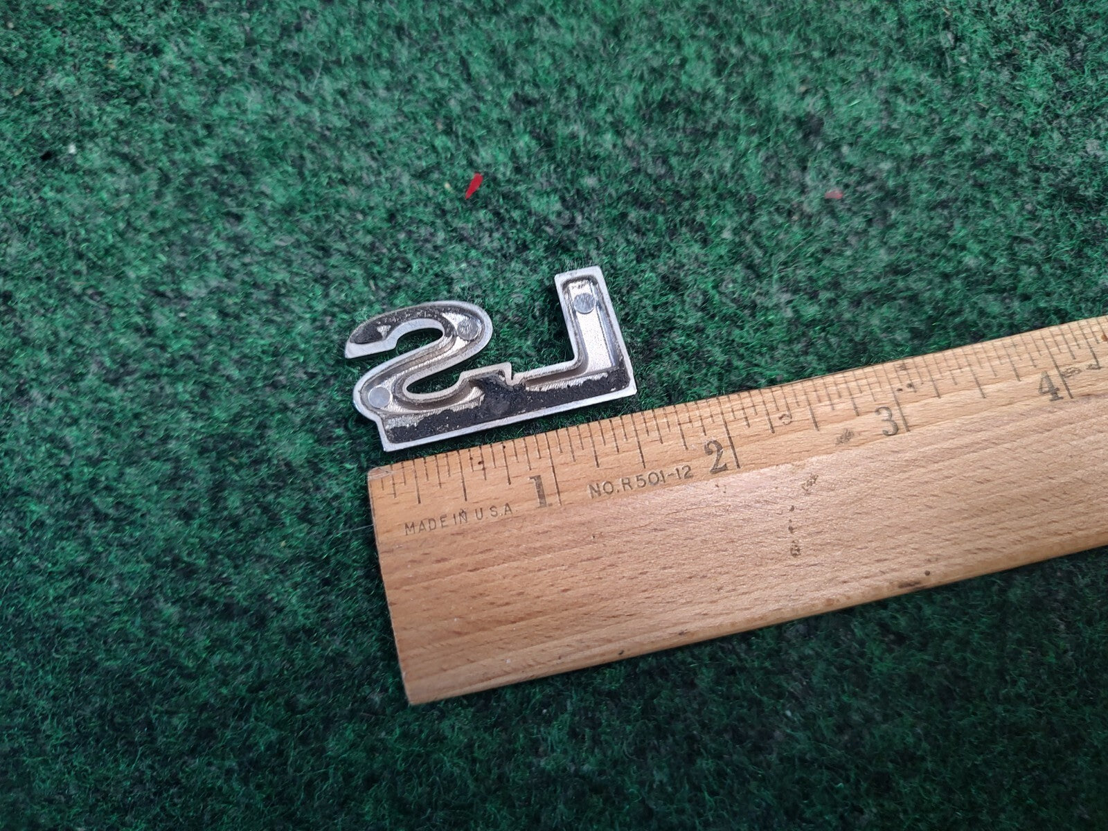 00 01 02 03 MERCURY SABLE LS REAR GATE EMBLEM BADGE SYMBOL LOGO USED OEM 4S3
