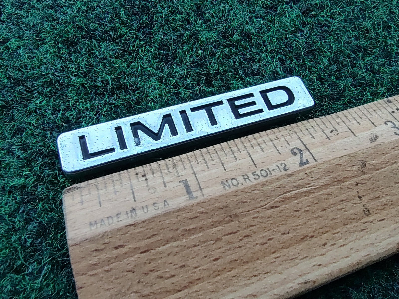 OEM Limited Chrome 2.4" Emblem Badge Logo Nameplate Name Plate Insignia 8L9