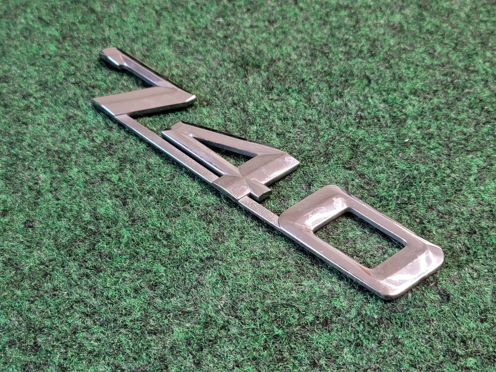 Genuine OEM BMW E38 Trunk Lid 740 Emblem Badge Logo 1M9