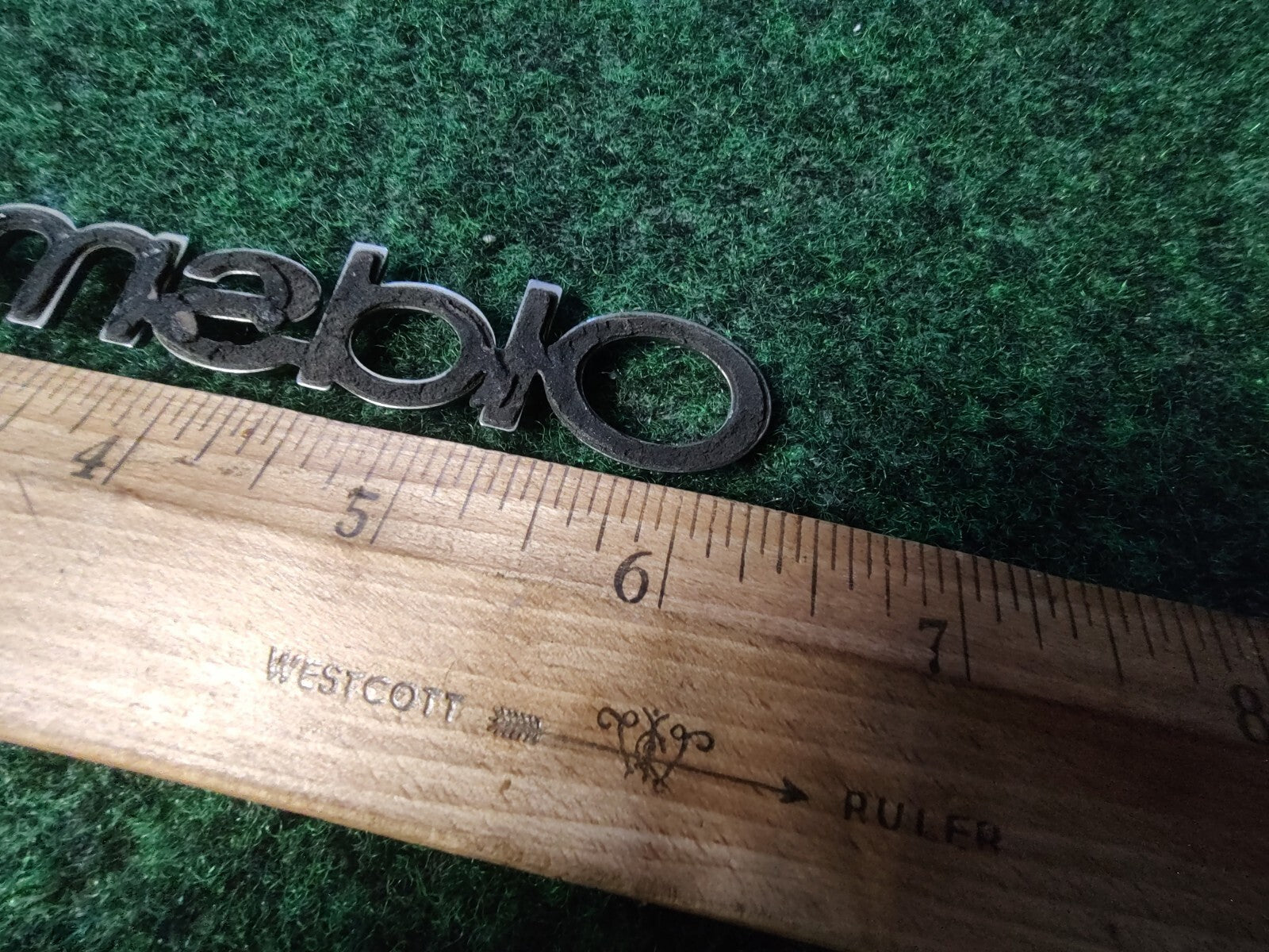 Oldsmobile OEM Chrome Emblem Badge Logo Nameplate Name Plate 1S1