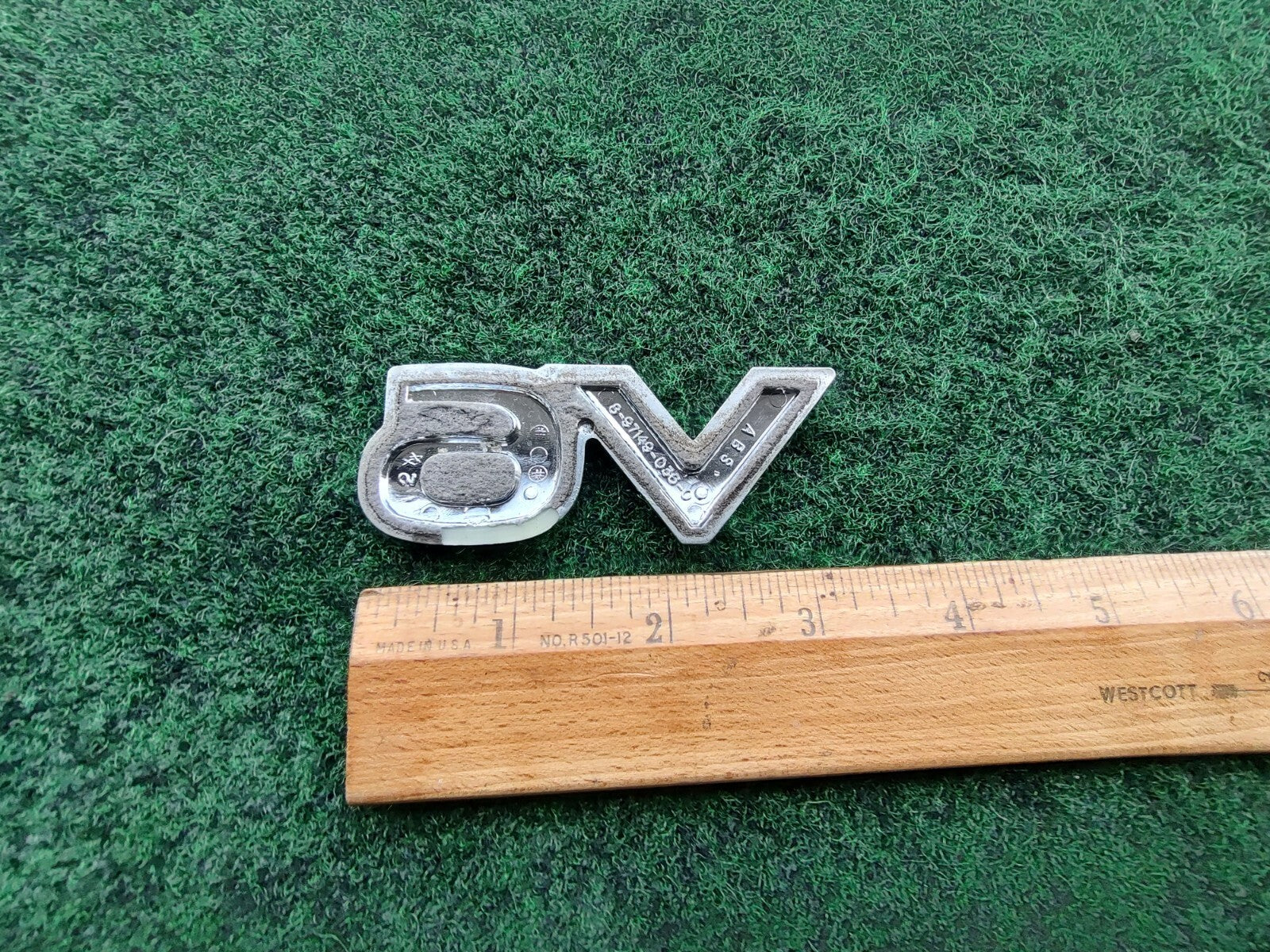 1995-02 Honda Passport "V6" Rear Hatch  Liftgate Emblem OEM #8-97149-036-0 5S2