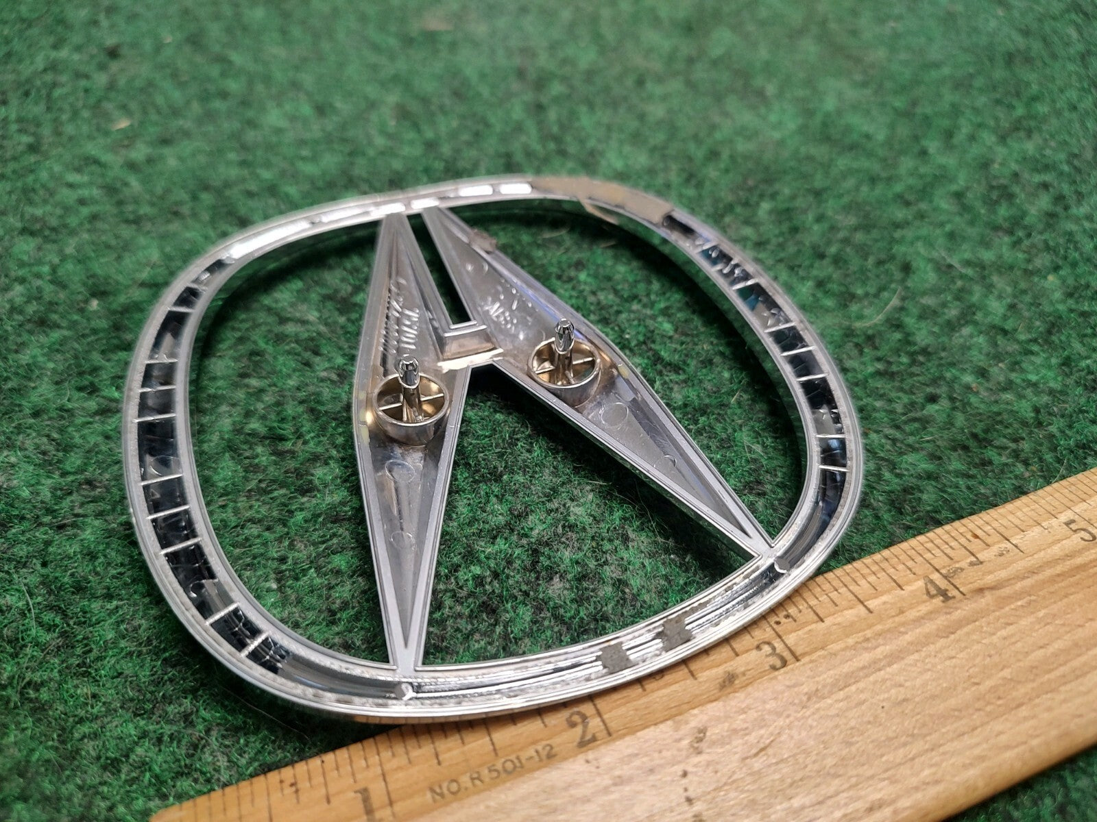 USED 2009- 2014 Acura TL Trunk Emblem Logo 4 1/4 in 75701-TK4-A000 3S6