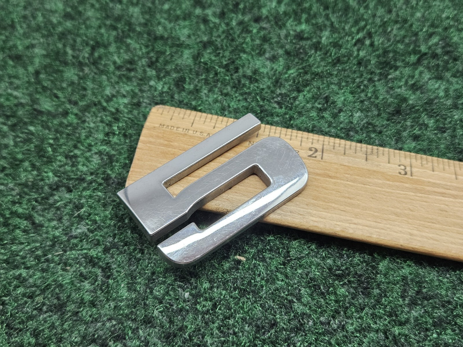 OEM "5" Chrome Individual 3D Number Lettering Emblem Badge Logo Nameplate 2S2