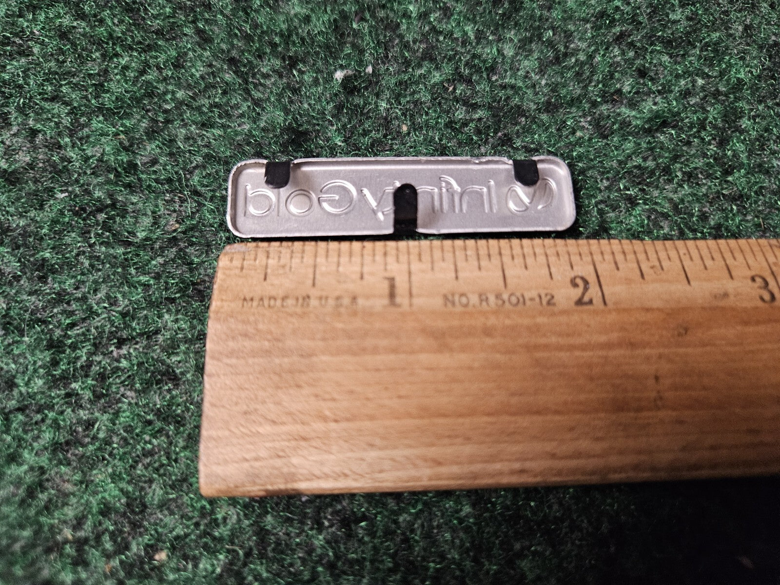 Infinity Gold Speaker Badge Emblem Logo Name Plate 3M3