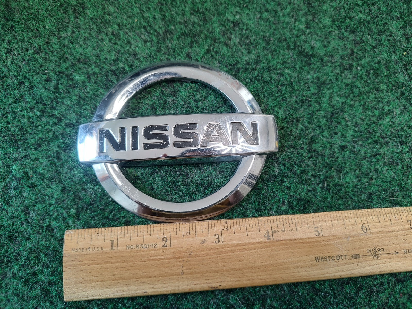 07-12 Nissan Versa Emblem Logo Letters Badge Trunk Gate Rear OEM 90890-EM30A 3S9