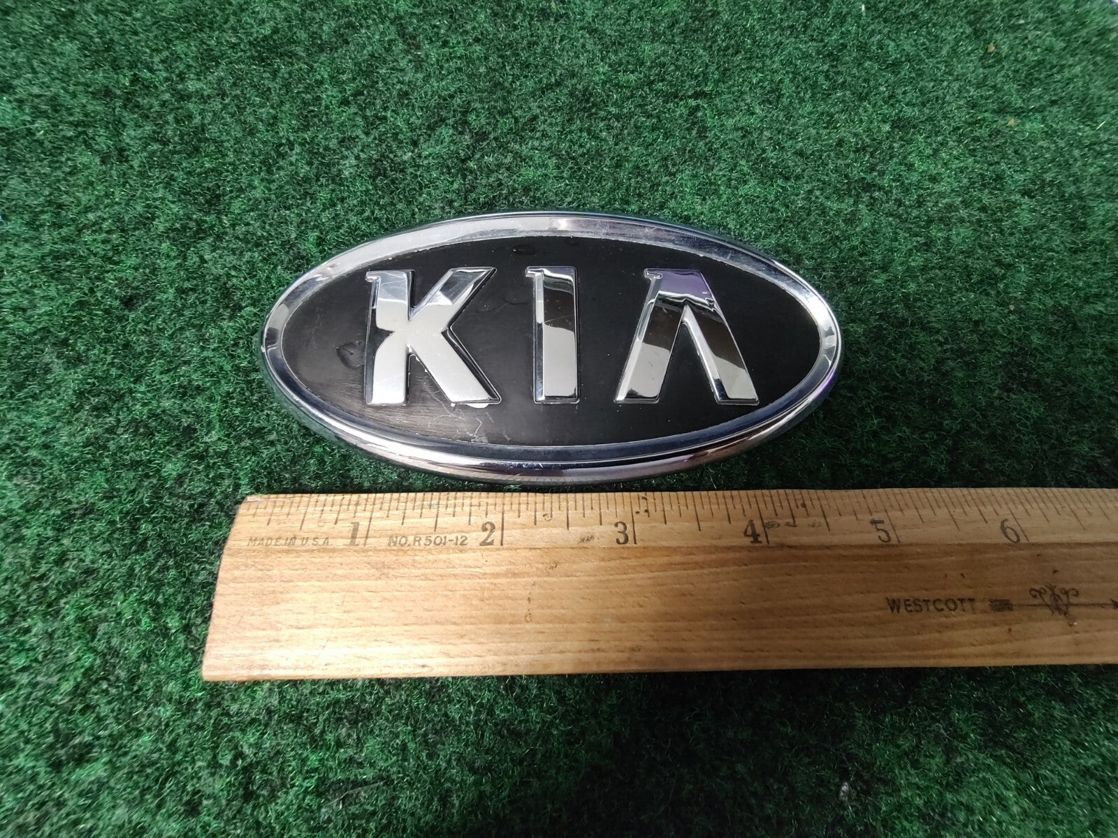 Kia Emblem Badge Grille Front Rear Name Plate Unknown Model 5" 6S5