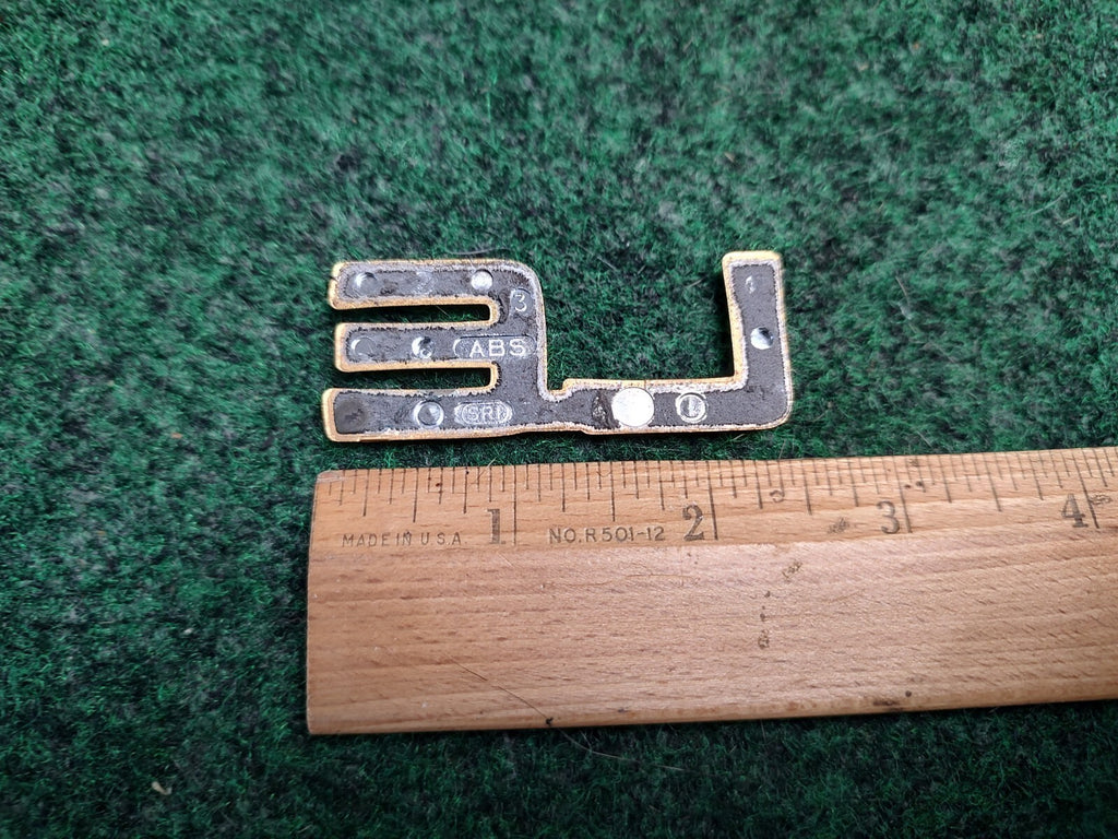Toyota OEM LE Chrome Emblem Badge Logo Nameplate Name Plate Gold 4S4