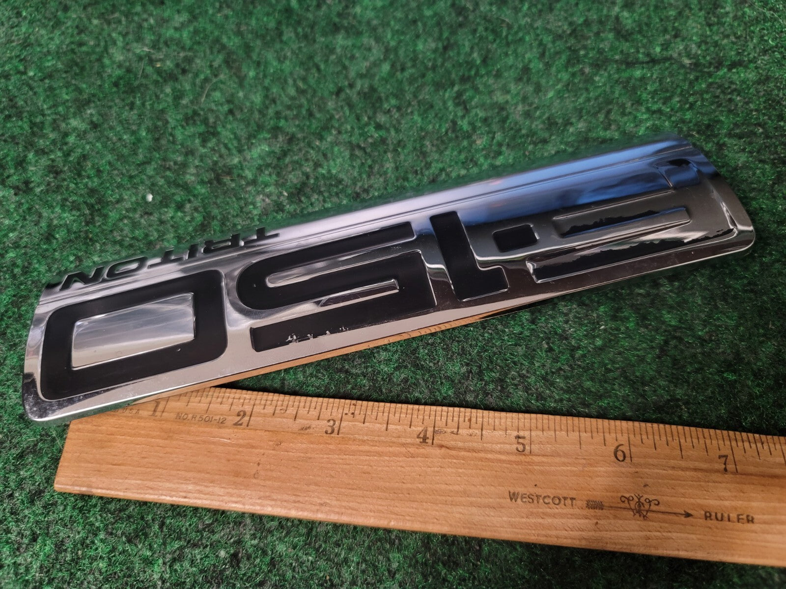 2004-2008 FORD F150 F-150 TRITON FENDER CHROME EMBLEM 5L34-16B114-PA 5S2