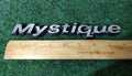 95 96 97 98 99 00 MERCURY MYSTIQUE REAR EMBLEM LOGO BADGE SIGN SYMBOL OEM 5S5