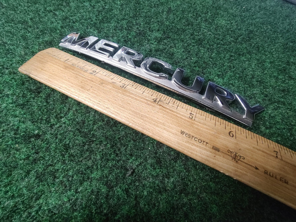 MERCURY REAR GATE LID EMBLEM BADGE SYMBOL LOGO OEM 8L3
