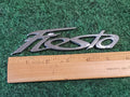 11 12 13 14 15 16 17 FORD FIESTA REAR LID CHROME EMBLEM LOGO BADGE USED OEM 1M6