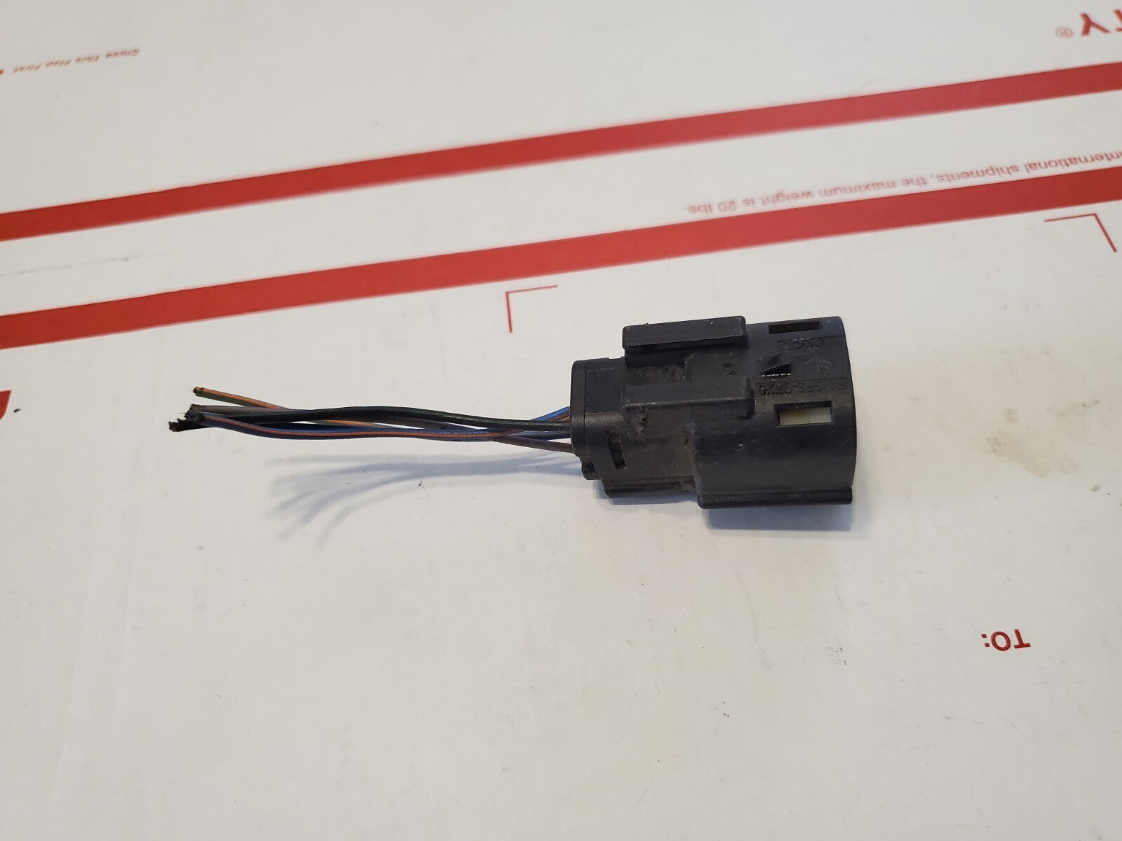 Unkown Make / Model Wiring Pigtail 33472 0725 3L9