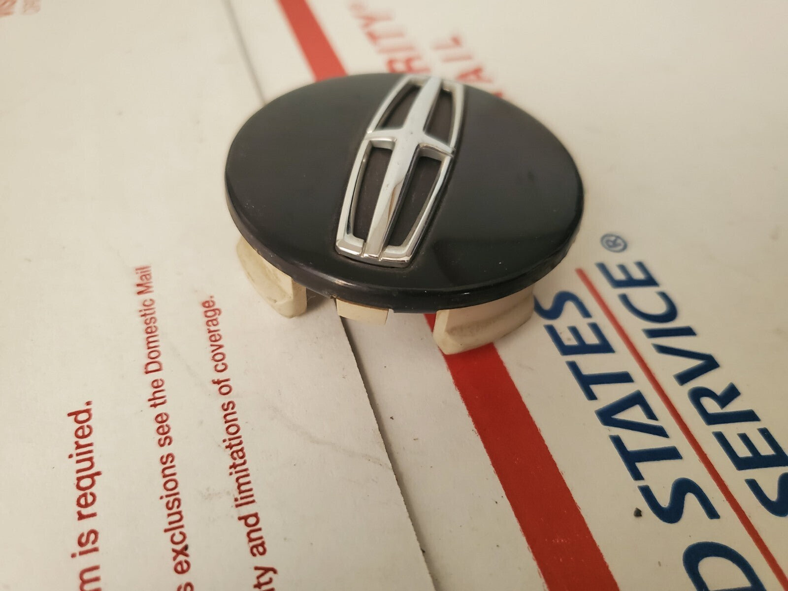 Center Cap Lincoln MKC MKX MKZ MKT MKS OEM Wheel DPSC-1A096-AA BLACK 5L4