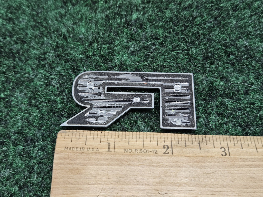 OEM "R" Chrome Hood Hatch Individual Letter Emblem Badge Logo Nameplate 2.5" 7S6