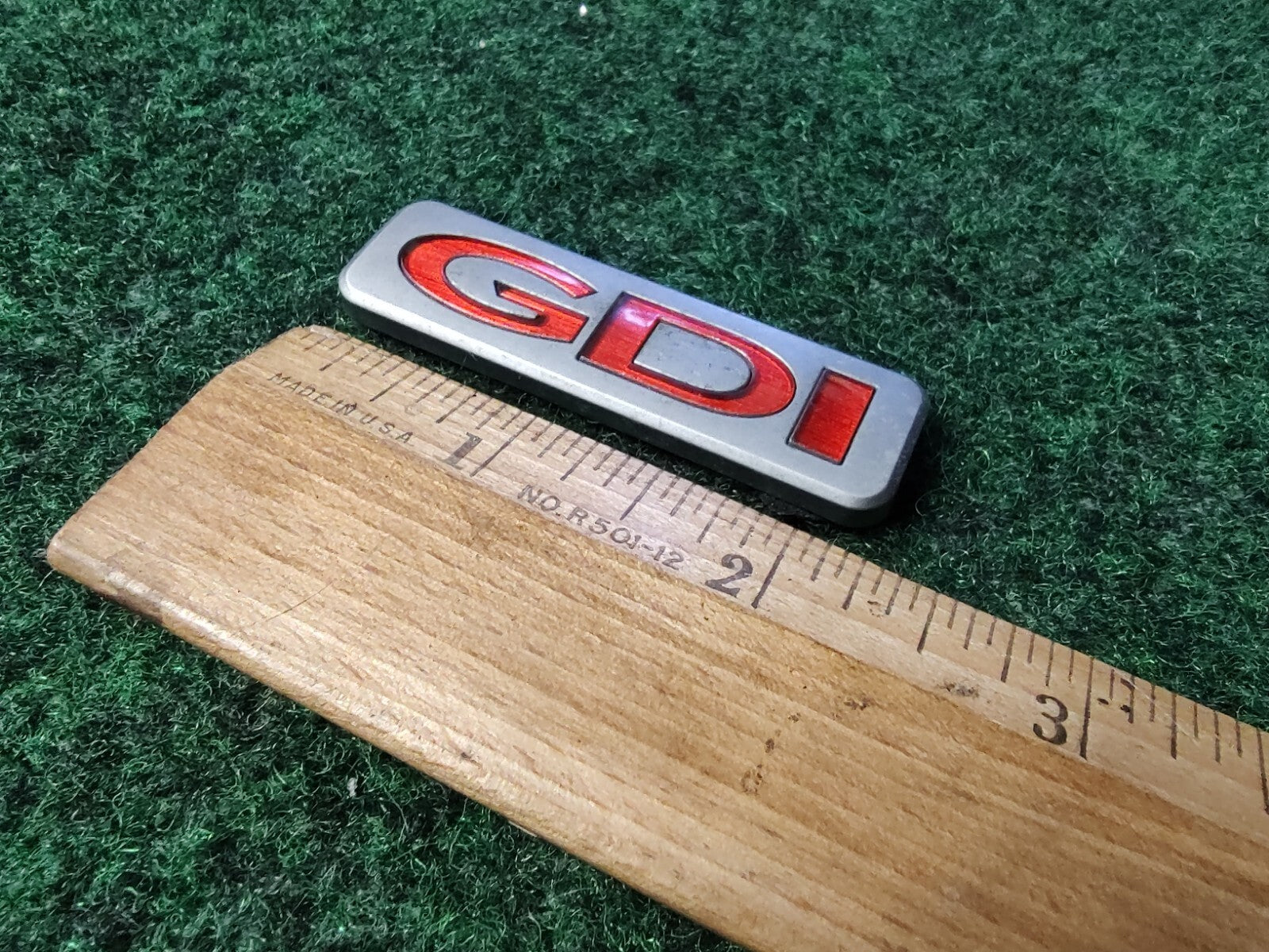 2013-2020 Kia Rio GDI Emblem Logo Badge Symbol Letters Trunk Rear Chrome OEM 3S6