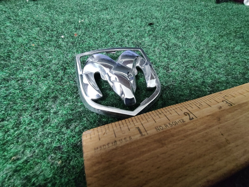 Dodge Front Grille Emblem Logo Badg OEM Name Plate See Measurements 7S2