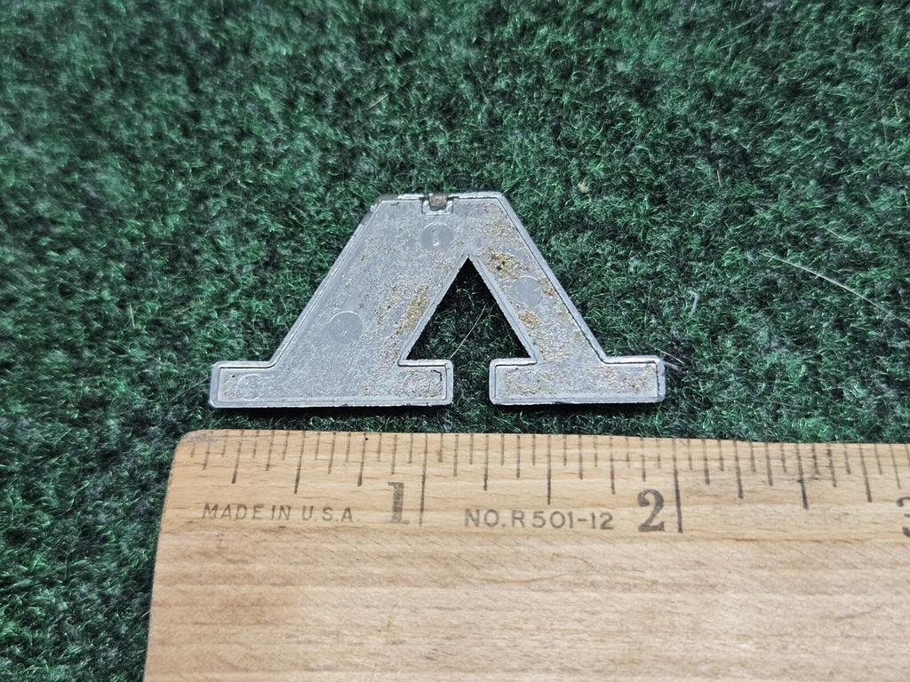 OEM "V" Chrome Individual Letter Lettering Emblem Badge Logo Volvo Nameplate 7S7