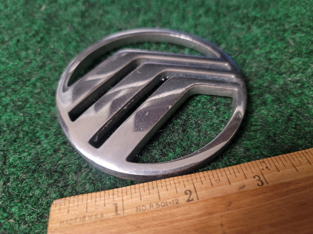 1990'S MERCURY SABLE REAR F24B-13A246-AB CHROME EMBLEM BADGE SYMBOL USED OEM 5S5