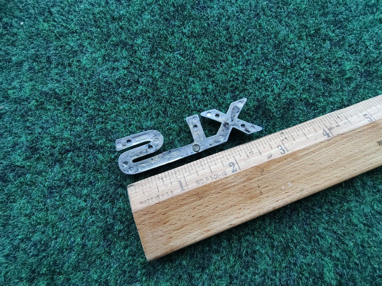 Toyota Avalon XLS Silver Trunk Lid Emblem Nameplate Badge OEM 75443-07020 5S4