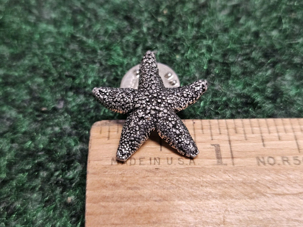 Star Starfish Lapel Pin Brooch