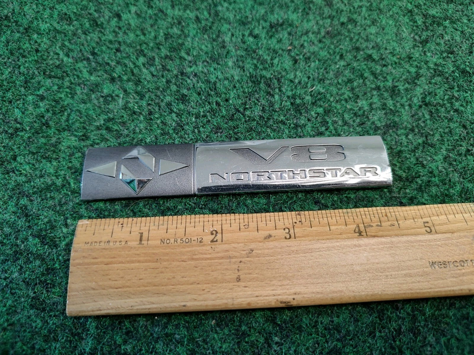 2000-2009 CADILLAC DEVILLE XLR V8 NORTHSTAR EMBLEM LOGO BADGE OEM 3M1
