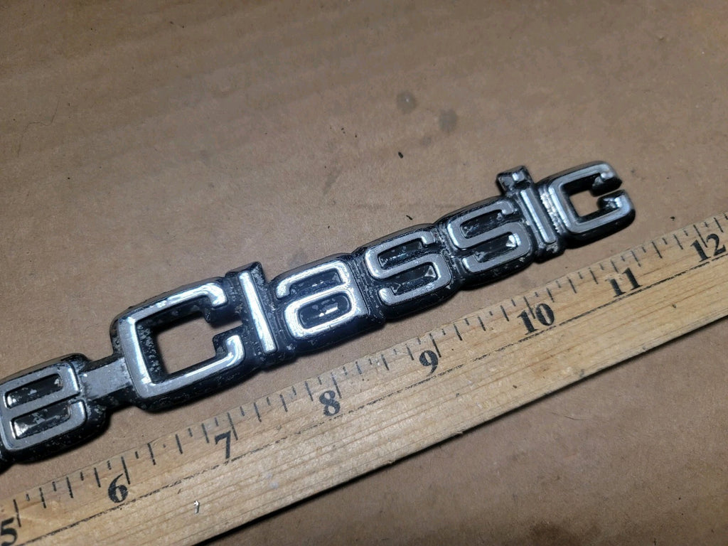 Chevrolet Caprice Classic Trunk Emblem Name Plate Badge Logo 7S4