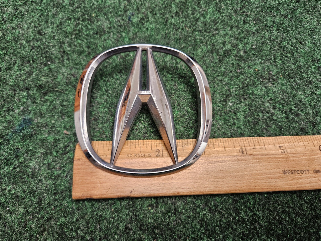 Acura Emblem Logo Badge Symbol Rear Trunk 1 Sep 1 Chrome OEM CL4