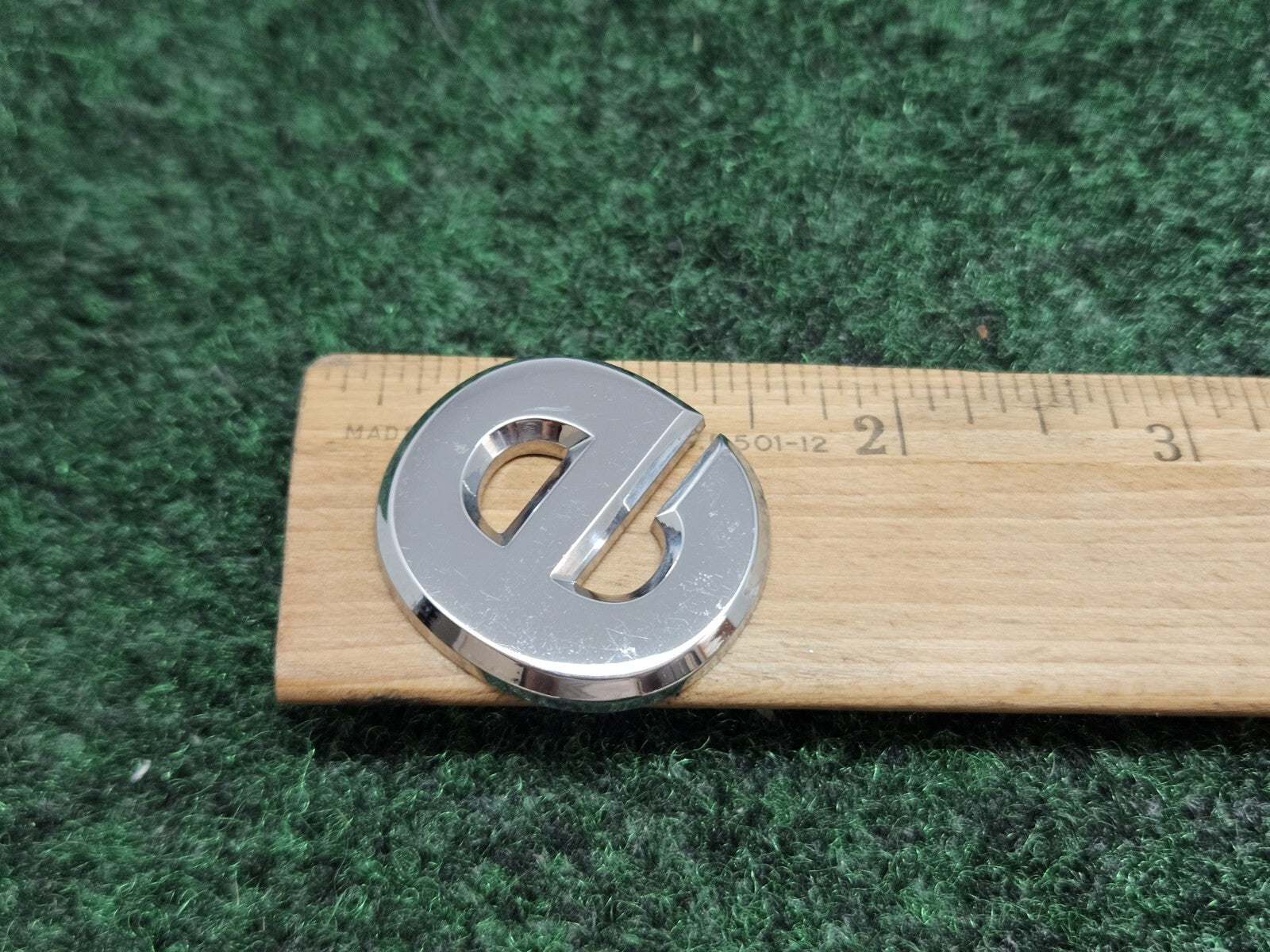 OEM Chrome "E" Jeep Hood Hatch Individual Letter Emblem Badge Logo Nameplate 2S6