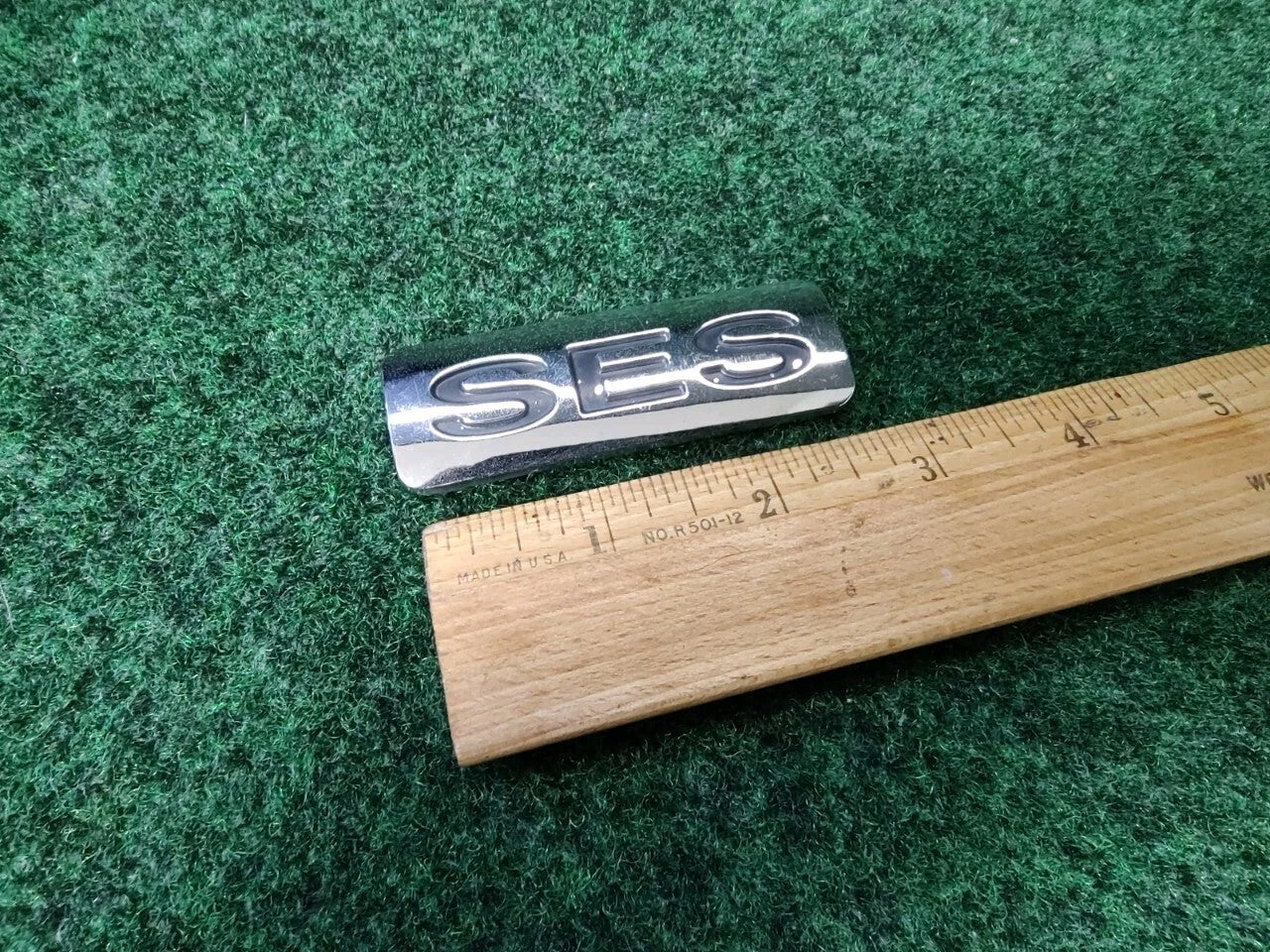 1999-2007 Ford Focus SES Emblem Letters Logo Badge Trunk Rear Chrome OEM 5S6