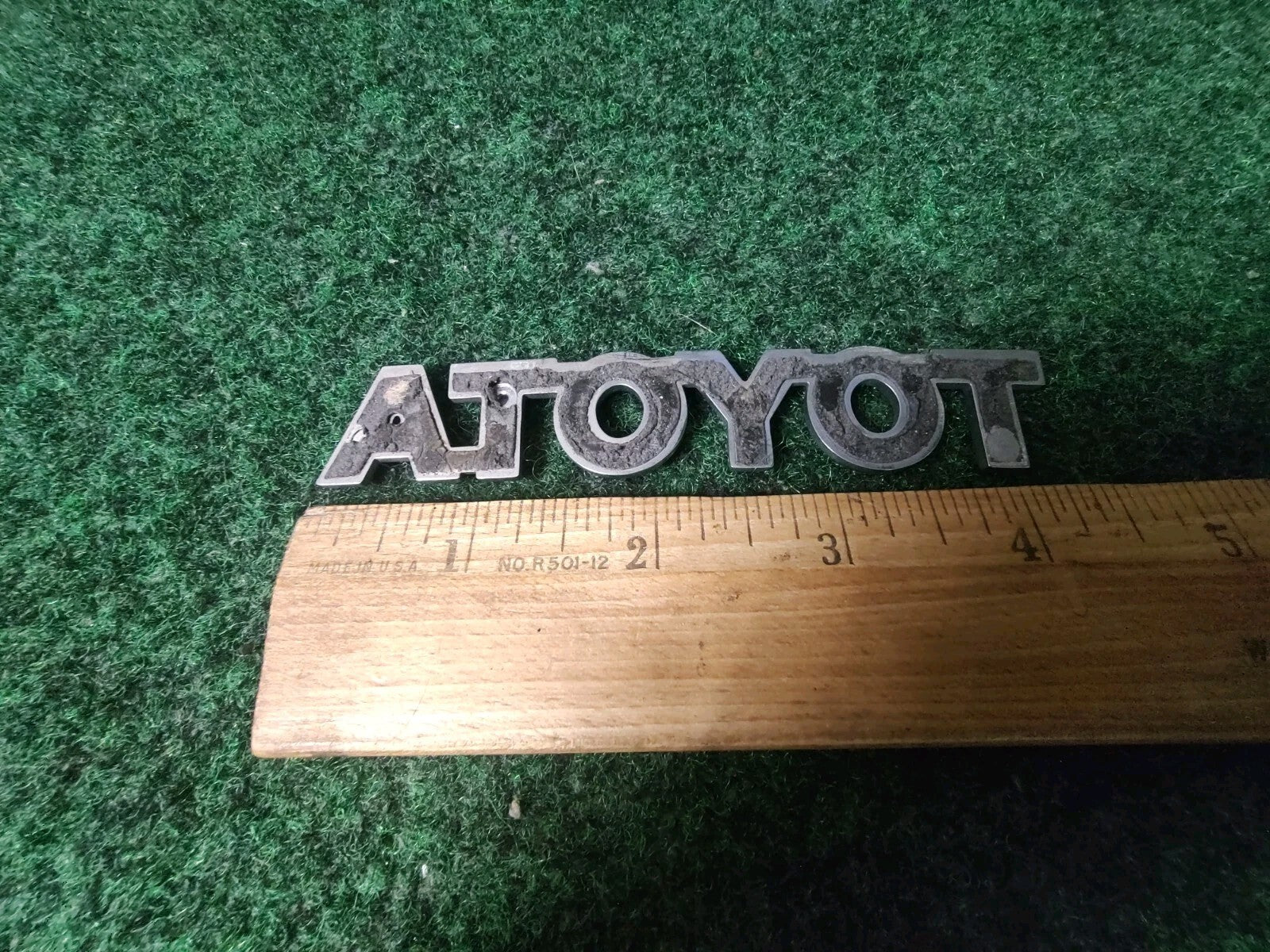 Toyota Avalon Rear Trunk Lid Emblem Name Plate 4.25'' Chrome OEM 75447AC020 7S3