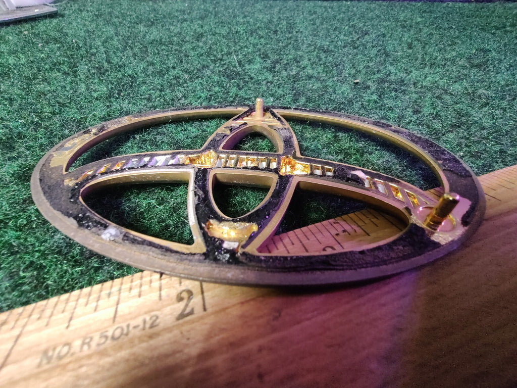 Toyota 1997-2001 Camry Gold Rear Trunk Emblem Badge Logo Name 75441-AA040 2M4