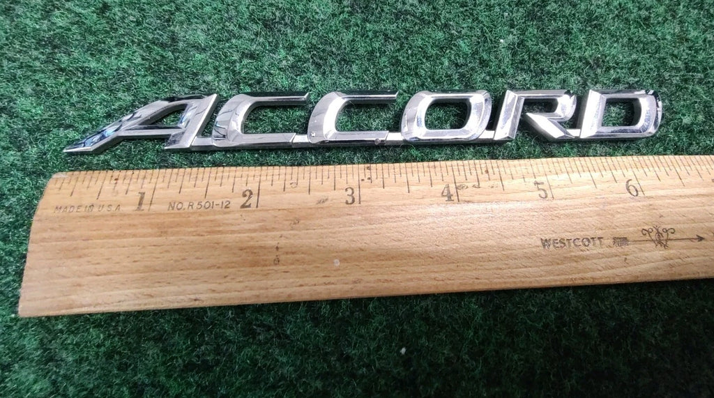 HONDA ACCORD REAR GATE EMBLEM BADGE SYMBOL NAMEPLATE NAME PLATE OEM 5S4