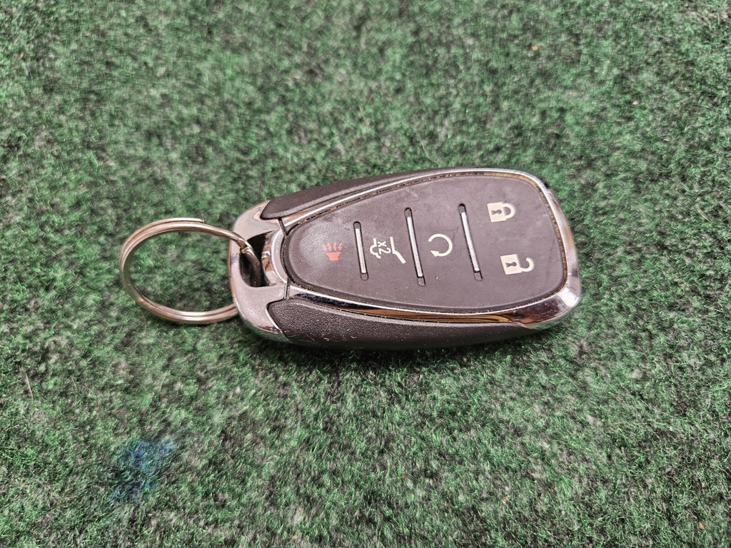 OEM Chevrolet Malibu Cruz Camaro Smart Key Fob with 5 Buttons Used Key Cut 7S5