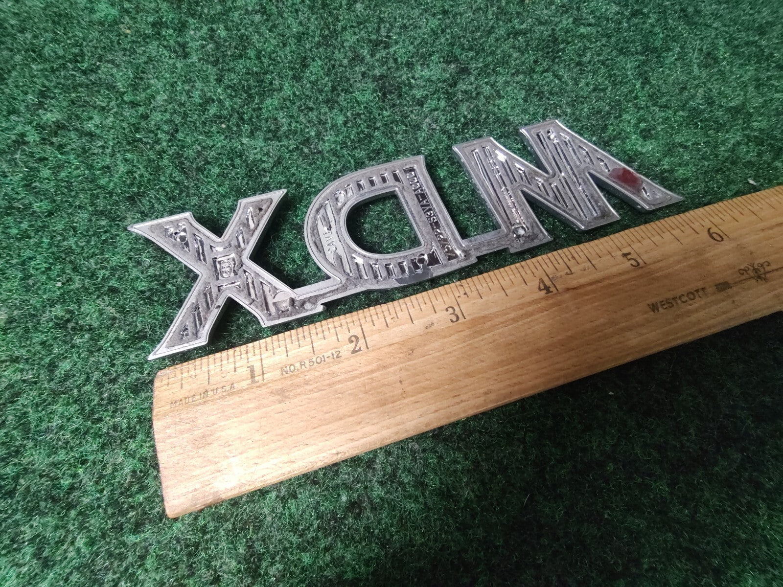 OEM 2001 2002 2003 2004 2005 2006 Acura MDX Rear Trunk Emblem 75722-S3VA-A 8L3