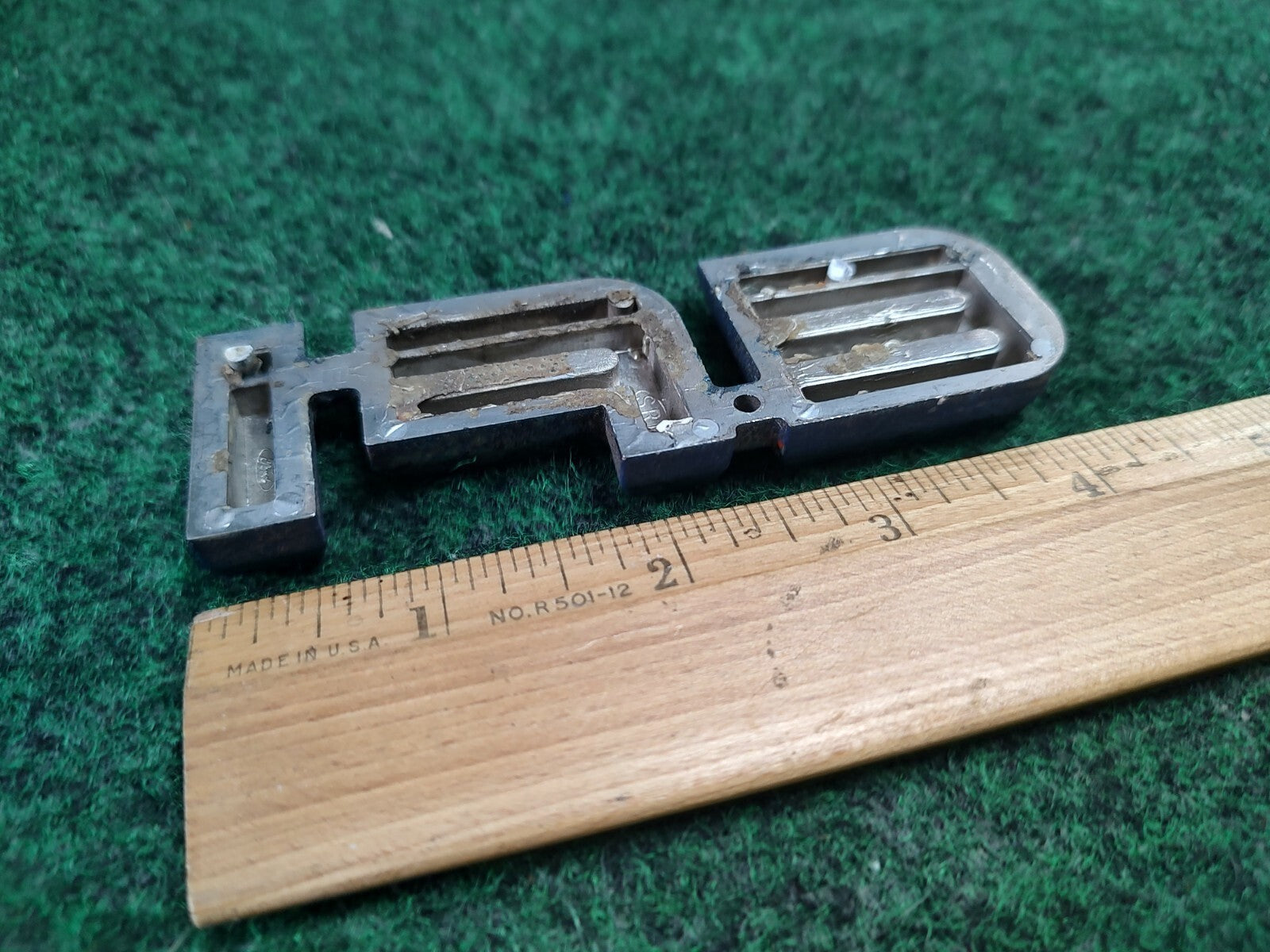 87-91 F150 F250 F350 Front Grille EFI E F I Emblem Badge Logo OEM 87 88 89 8L2