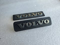 (2) Volvo OEM 1993-1997 NAME PLATE Emblem Badge Logo Nameplate VNTG