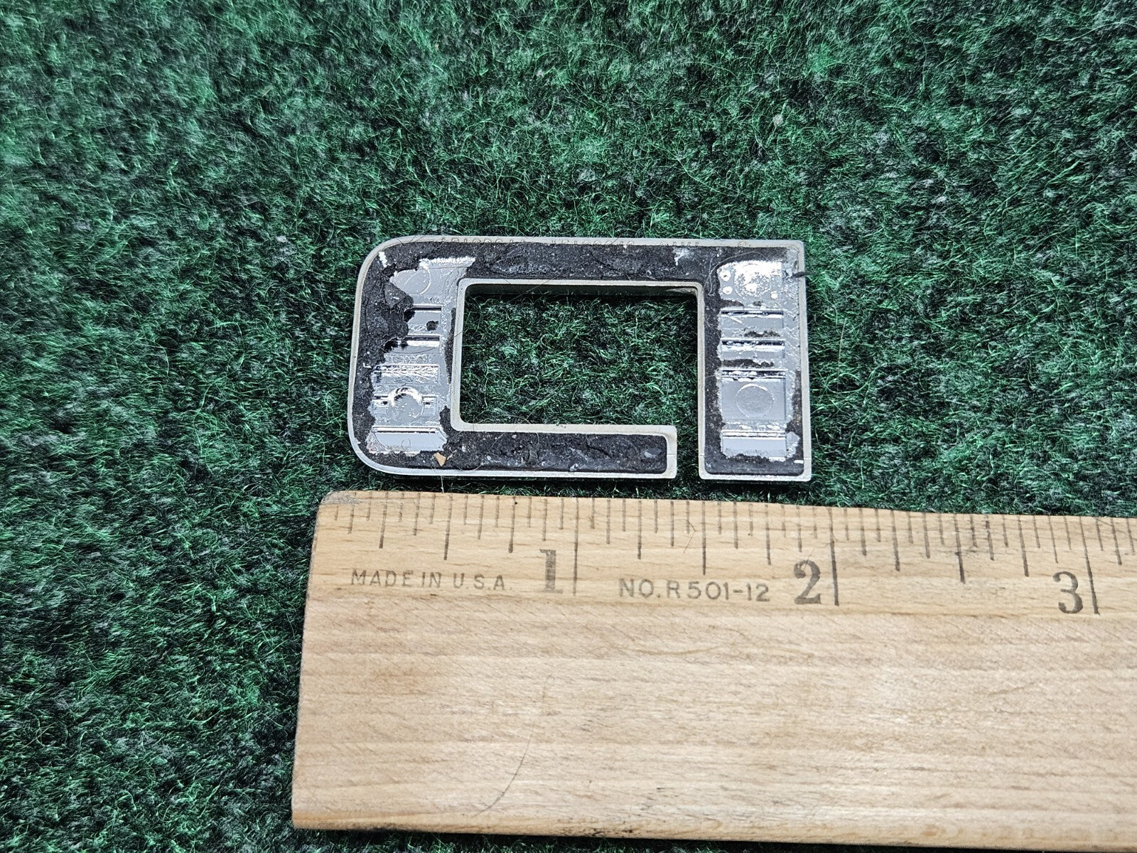 OEM "D" 3D Chrome Individual Letter Lettering Emblem Badge Logo Nameplate D 7S9